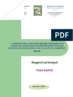Rapport Principal Sante Francais