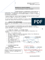 S2 C1 PRINCIPES DE L'analyse Urbaine