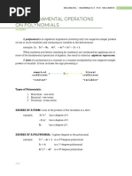 1 - Four Fundamental Operations