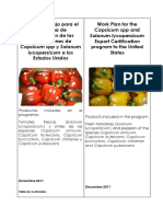 Tomato & Pepper Work Plan Honduras Documento SEM.07
