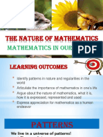 Nature of Mathematics - Part 2 (Patterns in Nature)