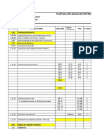 Plantilla Excel Metrados