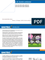 Semana 5 Tema 10 Gestión Ambiental
