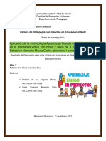 Carrera de Pedagogía Con Mención en Educación Infantil