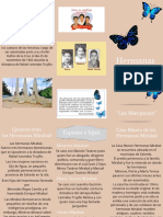 Brochure Hermanas Mirabal