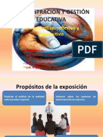 Administración y Gestion Educativa