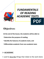 Fundamentals of Reading Academic Texts 2 1