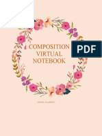 Notebook Composition 1