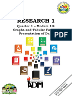 RESEARCH1 Q1 Mod10 GraphsAndTabularFormOfPresentationOfData v3FINAL