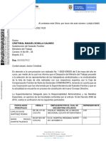 OFICIO DE CONTROL Radicado - 2-2022-079955