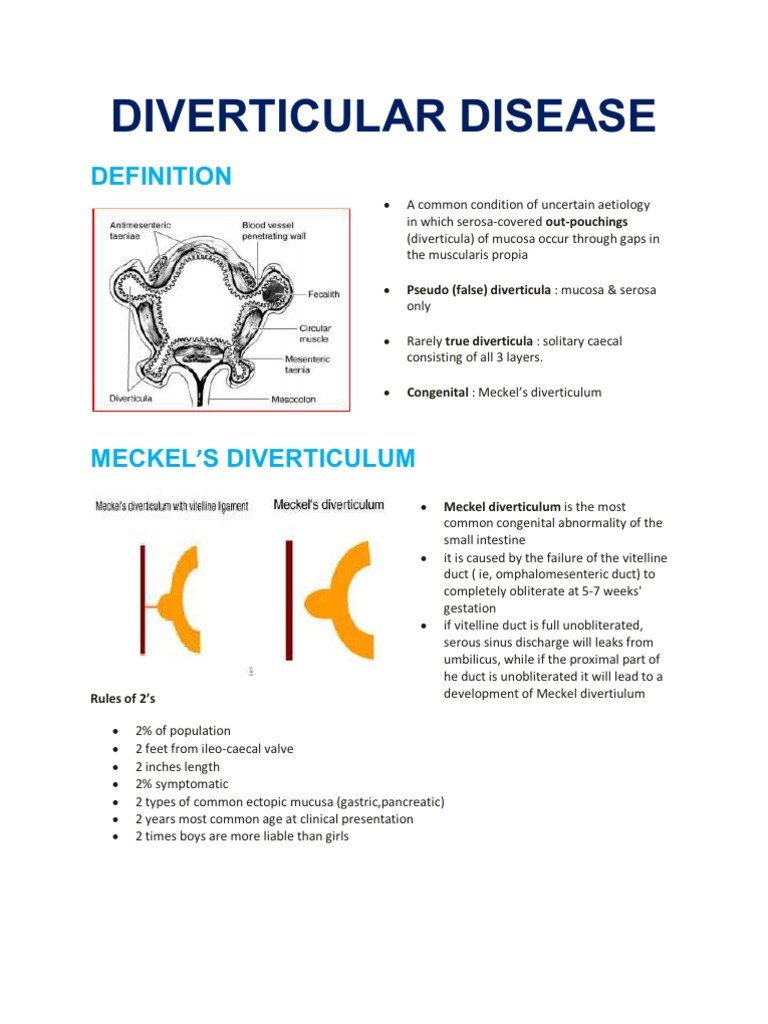 Diverticular Disease PDF Digestive Diseases Gastroenterology