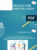 Two Factor Authentication Explained