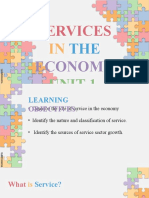 Services in the Economy: Roles and Growth