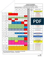 SoE DSU Calendar-B.tech 3 Sem 2022-23