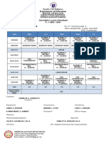 Shs Teachers Individual Class Program 1st Sem Sy 2022 2023 With Extra Work