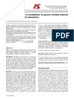 Effective Regularity in Modulation On Gastric Motility Induced - Ratos