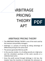 Arbitrage Pricing Theory Model - 2003