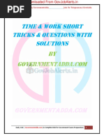 Time & Work PDF by Govjobalerts - in