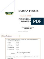 Koagulasi dan Flokulasi