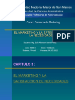 Gerencia de Marketing Cap 3