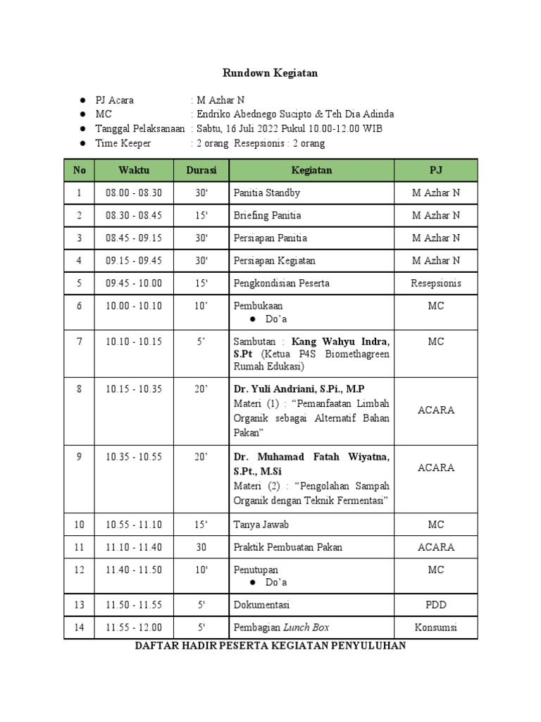 Rundown | PDF
