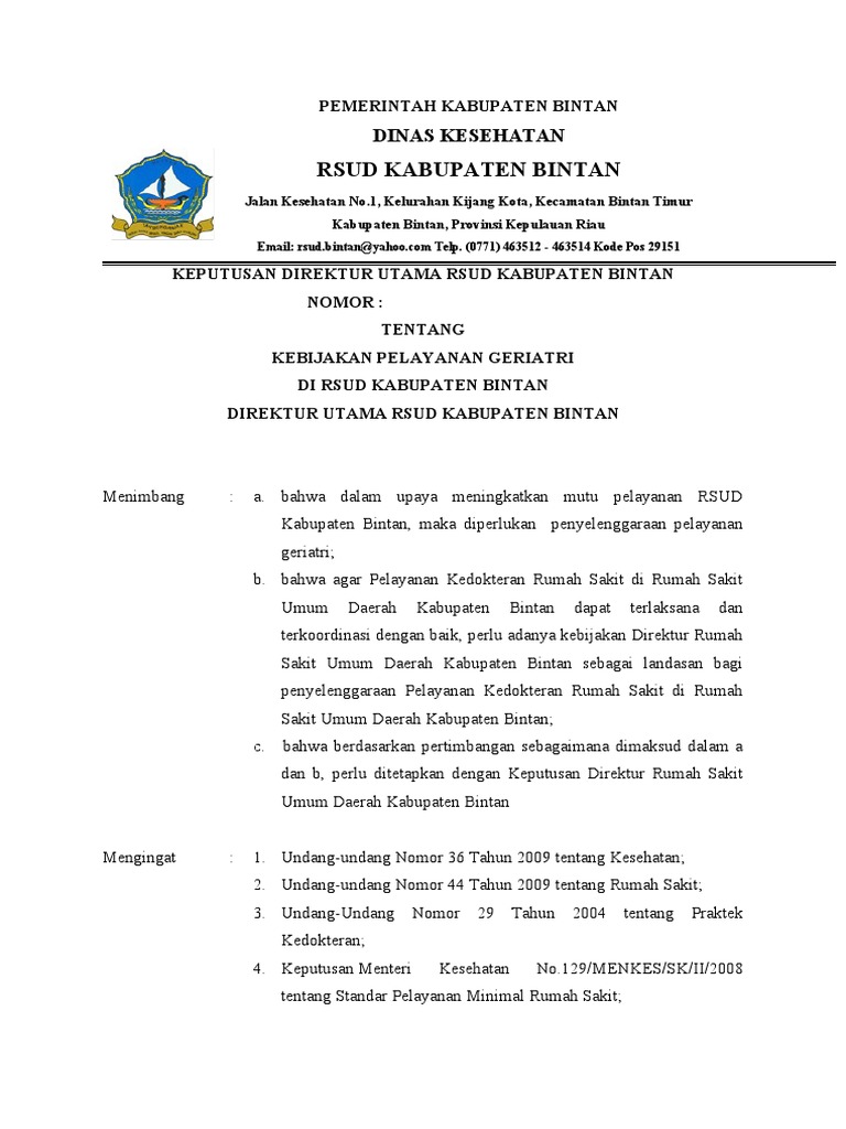 Pap 2.1 Pelayanan Geriatri | PDF