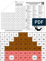 Operaciones matemáticas para colorear cuadrícula