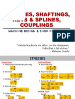 Machine Design Guide: Shafts, Keys, Splines & Couplings