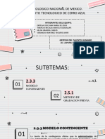 Subtemas 2.3.3 y 2.5.1