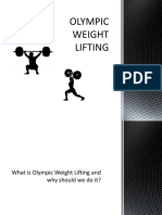 Olympic Weight Lifting Explosive Full-Body Workout