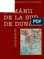Romanii de La Sud de Dunare Documente - 1997