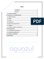 Manual de Procedimientos sobre Empresa Purificadora de Agua