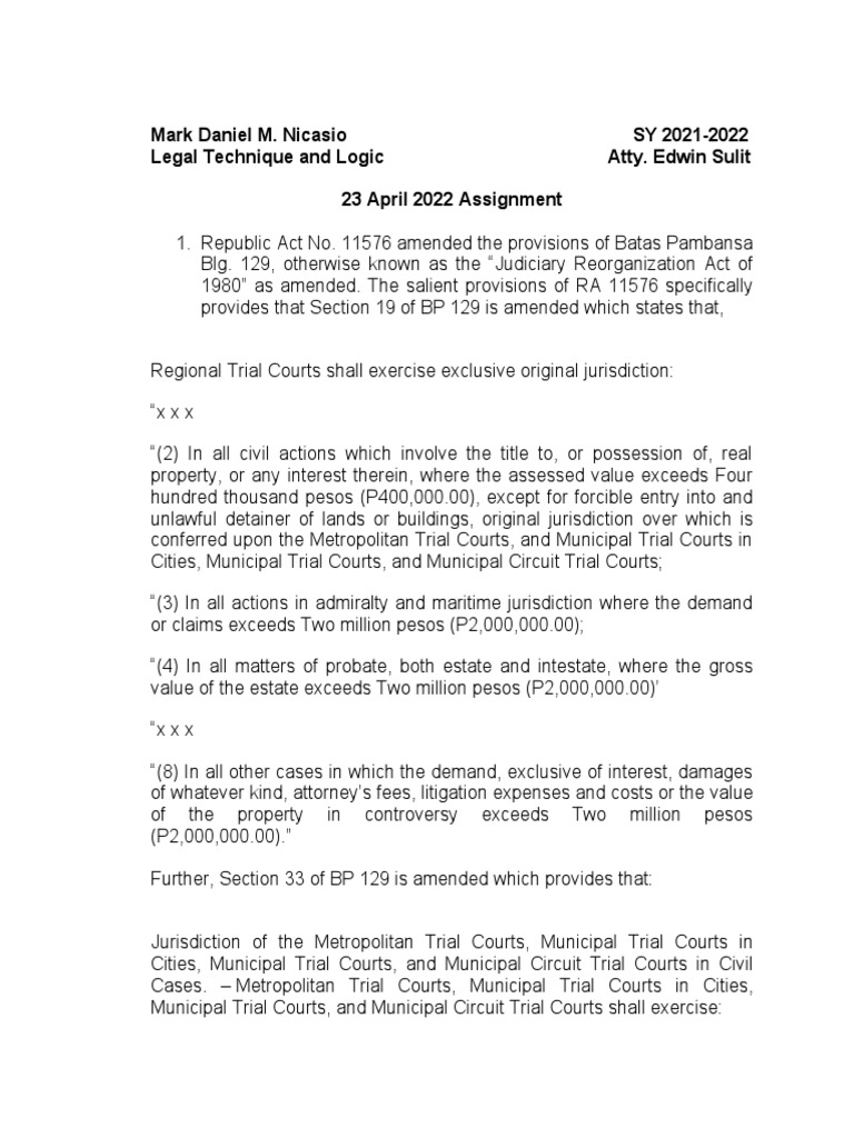 Expedited Procedures in First Level Courts | PDF | Justice | Crime ...