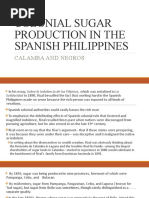 4.2 Colonial Sugar Production in The Spanish The Philippines