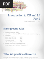 W1 - Introduction To Mathematical Modelling