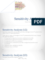 W5 - Sensitivity Analysis