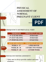 Physical Assessment of Normal Pregnant Client 2022 For Castillo