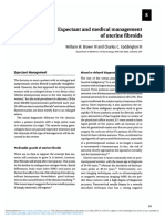 Expectant and Medical Management of Uterine Fibroids