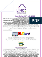 Newsletter 13th July 2011