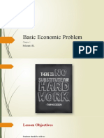 Week 1 Lecture 2 Basic Economic Problem