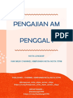 Nota Pengajian Am - Sem 1 (Pam)