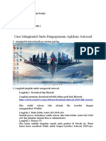CARA MENGGUNAKAN AUTOCAD
