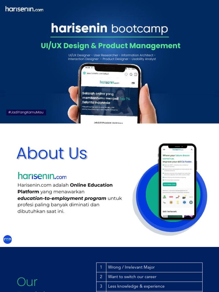 UI/UX Bootcamp Overview and Benefits | PDF | Software Development ...