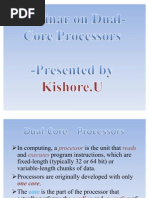 Download Dual Core Processor Ppt by Kishore Kick SN59940203 doc pdf