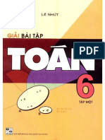 Giải Bài Tập Toán 6 Tập 1 (NXB Đại Học Quốc Gia 2009) - Lê Nhứt, 151 Trang