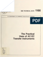 The Practical Uses of Ac-Dc Transfer Instruments