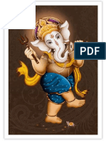 Medium Ganesha With Damru and Trisul Paper Poster cp1 4433 1218 Original Imafjv5duyzyergp