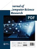 Journal of Computer Science Research - Vol.2, Iss.4 October 2020