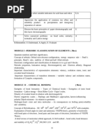 Chemistry Syllabus