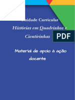 Unidade Curricular - Histórias em Quadrinhos e Cientirinhas